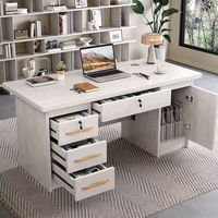 Bureau d'ordinateur en bois moderne, durable et écologique, personnalisable, idéal pour appartement, hôpital, école et usage commercial – Offre spéciale traditionnelle