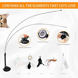 ของเล่นสัตว์เลี้ยงแบบถอดประกอบได้ Petdom พร้อมไม้ล่อแบบมีจุกดูดสุญญากาศ - Product Image 2