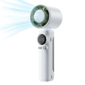 Ventilateur personnel mini portatif gris pas cher rechargeable - Product Image 1