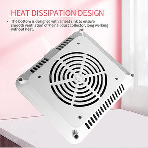 Aspirateur professionnel pour poussière d'ongles 40W, outil de nettoyage pour salon de manucure, machine à aspiration de poussière d'ongles - Product Image 5
