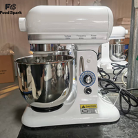 Mélangeur à pâte de haute qualité 7L, machine à pétrir la pâte électrique pour boulangerie, pour usage domestique et commercial