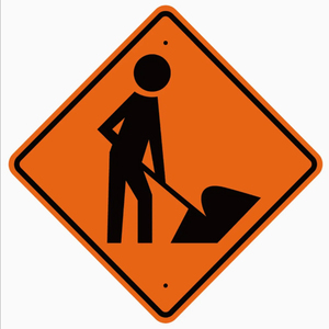 Señales de Tráfico Temporales de Aluminio Reflectantes Naranjas para Seguridad Vial, Advertencia de Construcción, Control de Tráfico, <span class=keywords><strong>Obras</strong></span> Viales - Product Image 5