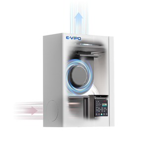 E-VIPO <span class=keywords><strong>Purificateur</strong></span> <span class=keywords><strong>d</strong></span>'<span class=keywords><strong>Air</strong></span> Intérieur Connecté WiFi Contrôlé par Application, Unité de Ventilation Murale HEPA pour Chambre Résidentielle - Product Image 6