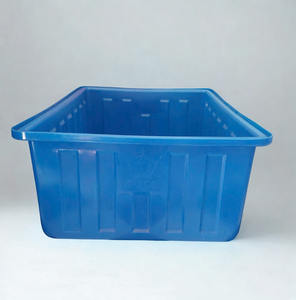 Tanque Rectangular de Plástico para Teñido Textil, Resistente a Ácidos y Álcalis, Contenedor Industrial de PP para Procesamiento de Telas, Exportación Internacional - Product Image 1