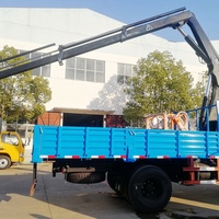Kran Hidrolik Truk 2 Ton dan 3.2 Ton SQ2ZK1 SQ3.2ZK2 Kran Lengan Lipat yang Dipasang di Truk