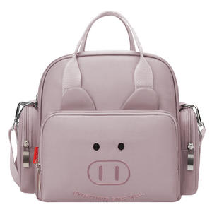 Mochila de Almacenamiento Multicapa Personalizada, Nueva Mochila de Gran Capacidad, Moderna y Portátil, Bolso de Maternidad Multifuncional, Mochila para Pañales - Product Image 4