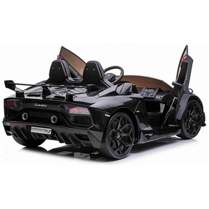 2 posti 24V auto Ride-on a batteria con telecomando 2.4G di colore nero per bambini 2-4 <span class=keywords><strong>anni</strong></span> per bambini 5-7 <span class=keywords><strong>anni</strong></span> - Product Image 3