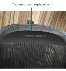 Inserts et pièces détachées pour <span class=keywords><strong>chaise</strong></span> <span class=keywords><strong>Herman</strong></span> <span class=keywords><strong>Miller</strong></span> : Support lombaire et mousse de siège Aeron (taille B&C) pour bureaux, <span class=keywords><strong>gaming</strong></span> et mobilier PostureFit - Product Image 3