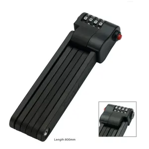 Tonyon 4 Passwort Kombination Diebstahls icherung Ebike Motorrad Roller Fahrrad Faltbares Metall Faltbares Fahrrads chloss