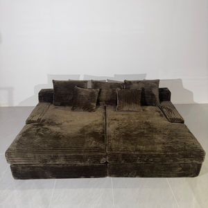 Gratis pengiriman (AS, Inggris, Prancis, <span class=keywords><strong>Australia</strong></span>, Spanyol) <span class=keywords><strong>Sofa</strong></span> kain beludru dalam dudukan lebar nyaman untuk ruang tamu mewah Villa - Product Image 6