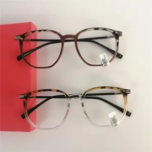 Direct Factory Custom Retro Round Wholesale Women Eyeglasses Plastic Oversize Fashion Reading Glasses Frames