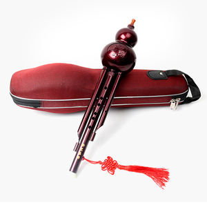 Flauta de Bambú China <span class=keywords><strong>Hulusi</strong></span>, Flauta de Calabaza Hecha a Mano en Clave de Do, Flauta de Calabaza de Bambú <span class=keywords><strong>Hulusi</strong></span> - Product Image 1