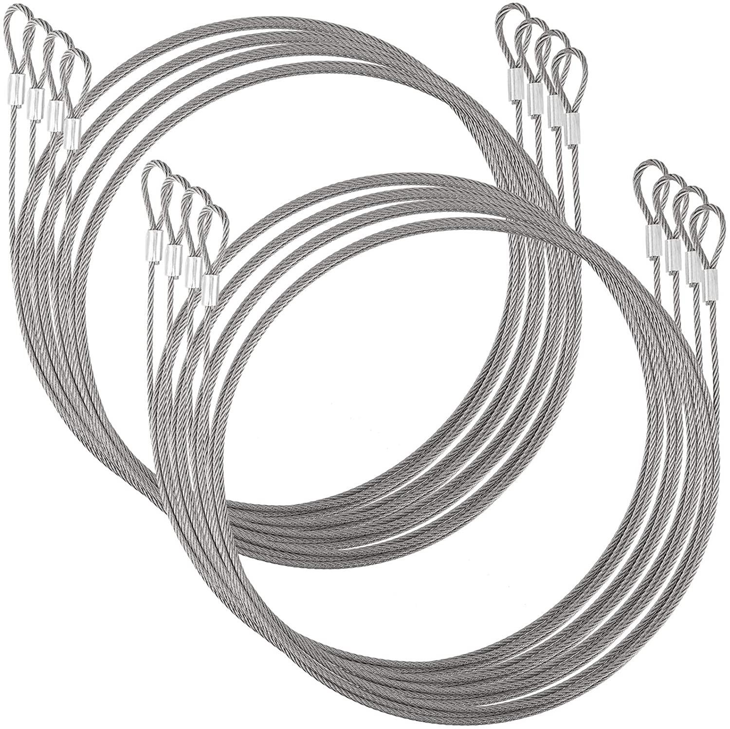 Cavo Di Sicurezza Ultra Sottile Per Bicicletta E Scooter - Acciaio Inox Con Doppia Testa, 1 Metro