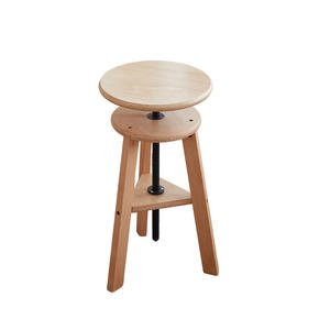 Professioneller Künstler-Holzhocker mit Spiralsitz und Drehfunktion, Neuheit für Zeichnen und Malen bei kreativen Arbeiten - Product Image 1