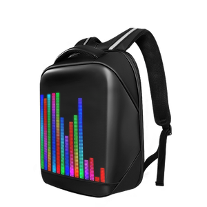 Knight ransel LED, kontrol aplikasi perubahan pijat penggunaan luar ruangan aplikasi seluler ransel berkendara DIY - Product Image 1