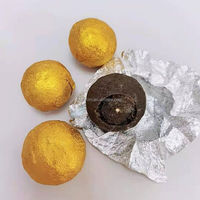 Feuille de papier d'emballage plastique avec impression vive, 10 pièces, emballage alimentaire, en aluminium, pour le chocolat, vente en gros