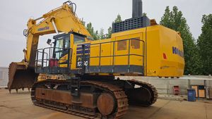 Excavadora de cadenas grande Komatsu PC1250 usada original de Japón, excavadora hidráulica Komatsu de segunda mano de 125 toneladas para trabajos de minería en cañones abiertos - Product Image 3