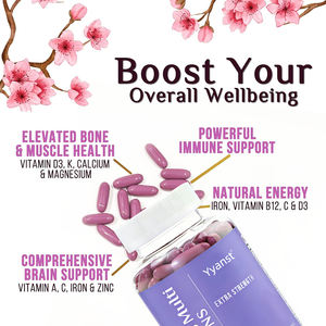 Biotine végétale OEM/ODM pour la santé de la peau et des ongles, multivitamine en gélules molles pour femmes, emballage personnalisé - Product Image 2