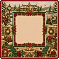 Tapis de Mahjong de Noël Chinoiserie, Grandmillennial Holiday Blue White Ginger Jar Manor Garden, Tapis de jeu de Mahjong