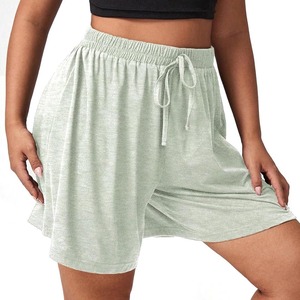 Shorts Deportivos para Gimnasio, Cintura Alta Elástica, Tela Elástica, Ropa Deportiva para Entrenamiento, Running, Ropa Deportiva Activa para Mujer - Product Image 3
