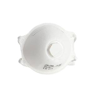 หน้ากากกันฝุ่นสำหรับผู้ใหญ่หน้ากากกันฝุ่น FFP3แบบถ้วยสีขาวแบบใช้แล้วทิ้ง EN149ได้ตามต้องการ - Product Image 5