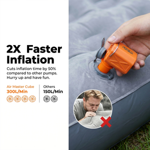 Bomba de Aire Eléctrica Portátil Inalámbrica para Camping, Superventas en Europa, Automática, 300L/Min, Presión de 0.8PSI, Válvula de Material ABS - Product Image 4