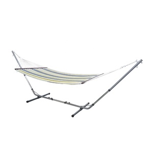 Support en acier 11 positions support de <span class=keywords><strong>hamac</strong></span> portable réglable avec 8 trous et <span class=keywords><strong>barre</strong></span> d'écartement parfait pour patio intérieur/extérieur, cour - Product Image 1