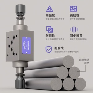 วาล์วควบคุมแรงดันลม Dde Dade Pneumatics วาล์วระบายแรงดันน้ำมันไฮดรอลิกแบบติดตั้งบนแผง ทำจากเหล็กอัลลอย - Product Image 3