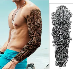 Wholesale Customized Metallic Gold Foil Temporary body Tattoos