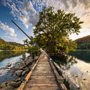 Hai mảnh quay que siêu nhẹ <span class=keywords><strong>8</strong></span> 44 lb đúc <span class=keywords><strong>Rod</strong></span> cho nước mặn và nước ngọt - Product Image 3