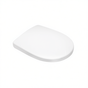 Abattant de toilette Azalea, longueur 50 cm, largeur 41 cm, hauteur 7 cm, en plastique blanc - Product Image 3