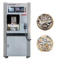 ATC professionnel 5 axes portique CNC Mini centre d'usinage unique TaiWan Syntec petite fabrication de bijoux gravure fraiseuse