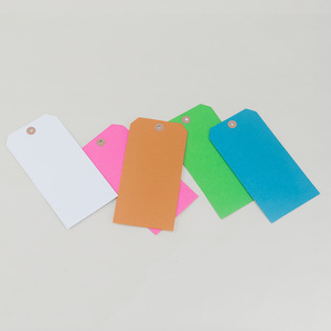 Manila Có Dây Thẻ Vận Chuyển Tùy Chỉnh Đầy Màu Sắc In Gia Cố Kraft Giấy Manila Lỗ Gắn Thẻ Vận Chuyển Với Chuỗi - Product Image 6