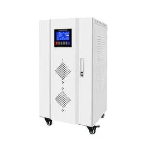 TNS6-50KVA ความแม่นยําสูง 280v ถึง 480V แรงดันไฟฟ้า 380V AC 3 เฟสอัตโนมัติ 50kw แรงดันไฟฟ้าตัวควบคุม...