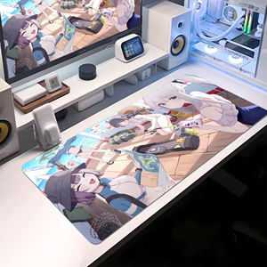 Alfombrilla de Ratón Grande para Juegos, Impermeable, con Diseño de <span class=keywords><strong>Chicas</strong></span> <span class=keywords><strong>Anime</strong></span> en una Fiesta de Piscina de Verano, para Gamers - Product Image 3