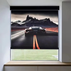Tende <span class=keywords><strong>a</strong></span> <span class=keywords><strong>Rullo</strong></span> Elettriche Motorizzate Intelligenti <span class=keywords><strong>con</strong></span> <span class=keywords><strong>Stampa</strong></span> Integrata, Oscuranti, Grafiche Fai-da-te - Product Image 2
