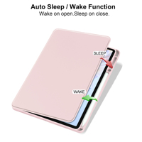 Étui de tablette rotatif à 360 degrés avec emplacement pour stylet, support pliable multi-angles, coque arrière givrée pour Xiaomi Redmi Pad SE 11 pouces
