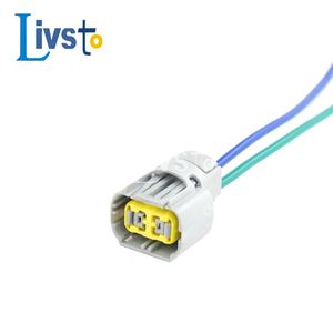 ขั้วต่อสายไฟรถยนต์แบบกันน้ำ IP67 2 ขา ตัวเมีย สีเทา ทำจาก PVC ทองแดงแท้ สำหรับรถยนต์และอุปกรณ์อิเล็กทรอนิกส์ รุ่น DJ70240A-1.5-21 - Product Image 1