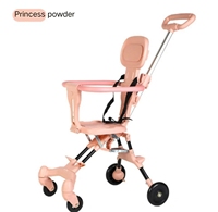 Poussette bébé pliable légère à 4 roues en alliage d'aluminium pour enfants de 0 à 36 mois