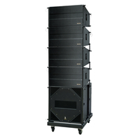 Boutum I-5000ND Enceinte Line Array 2 voies 12 pouces 450W à aimant néodyme, boîtier métallique, portable, pour concerts en intérieur et extérieur, sonorisation de scène et DJ