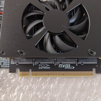 Carte adaptateur répartiteur PCIe 5.0 X16 vers 4 baies M.2 M Key NVMe