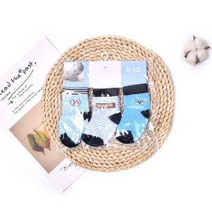 Chaussettes bébé roses en coton peluche chaudes et tendance, prix usine de gros - Product Image 4