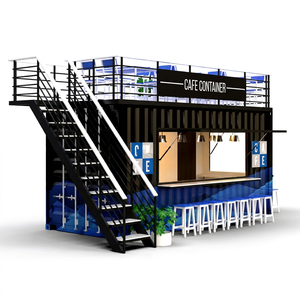 Mini Cafetería Contenedor Pop-up 2025, Casa Modular de 10 pies, 20 pies, 30 pies, Bar, Restaurante de Comida Rápida, Tienda de Conveniencia en Contenedor - Product Image 1