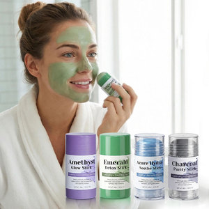 Private Label Koreanische Natürliche Peeling-Maske Centella Poren-Tonmaske Stick Mitesser Grüne Kaolin-Schlamm-Maske - Product Image 1