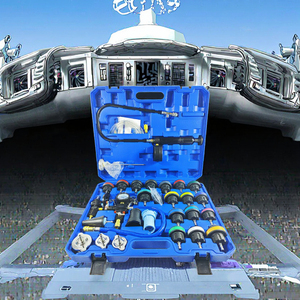 Kit de 28 Piezas para Detectar Fugas en el Tanque de Agua, Probador de Presión del Radiador, Analizador del Motor, Probador del Sistema de Refrigeración BMW con Wifi - Product Image 3