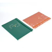 Oficina de negocios de alta calidad forrado personalizado impreso nota libro PU cuero personalizado A5