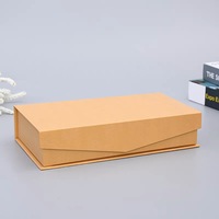 Boîte-cadeau en carton pliable magnétique de luxe Carton rigide écologique avec stratification mate pour l'emballage des cils
