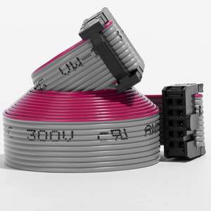 Kabel pita datar 2.54mm Pitch 2 baris 10 Pin betina Ke betina kabel konektor pita IDC - Product Image 3