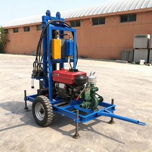 手頃な価格の水井戸掘削システム、小型コンパクトなボーリングリグ、費用対効果の高いミニ井戸掘削工事用 - Product Image 6