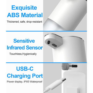 เครื่องปั๊มน้ำอัตโนมัติแบบพกพา ชาร์จไฟได้ ขายส่ง รุ่น Type-C - Product Image 5